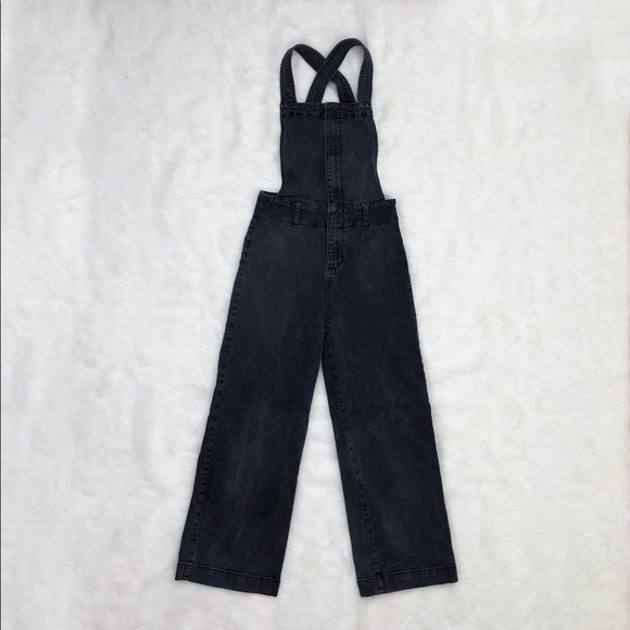 Free People Pants - Free People Grey Overalls
